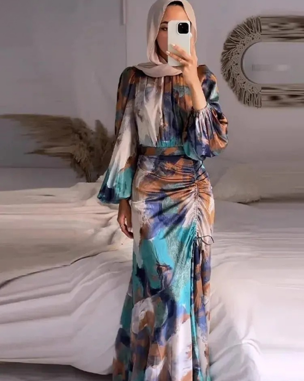 Samarah | Elegant Pleated Dress