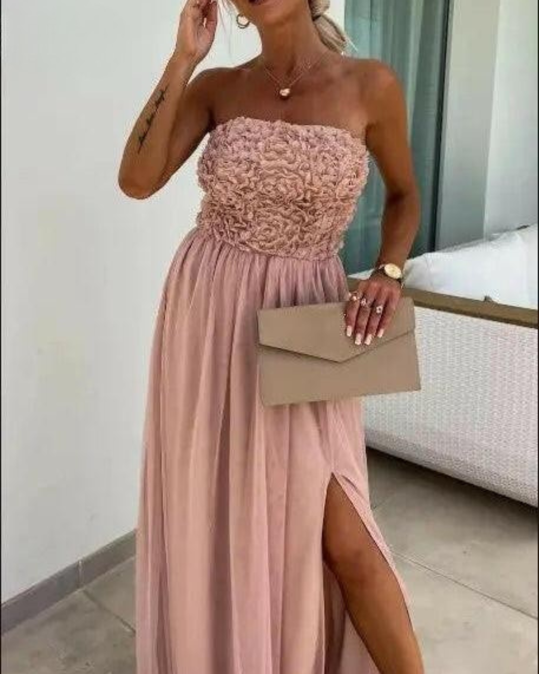 Dorothy - One-Shoulder Flowy Maxi Dress