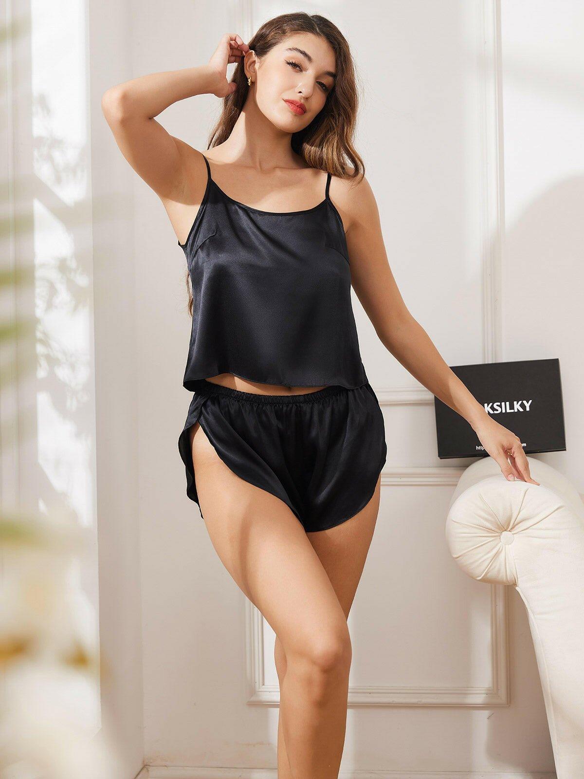 Ava | Silk Camisole Set