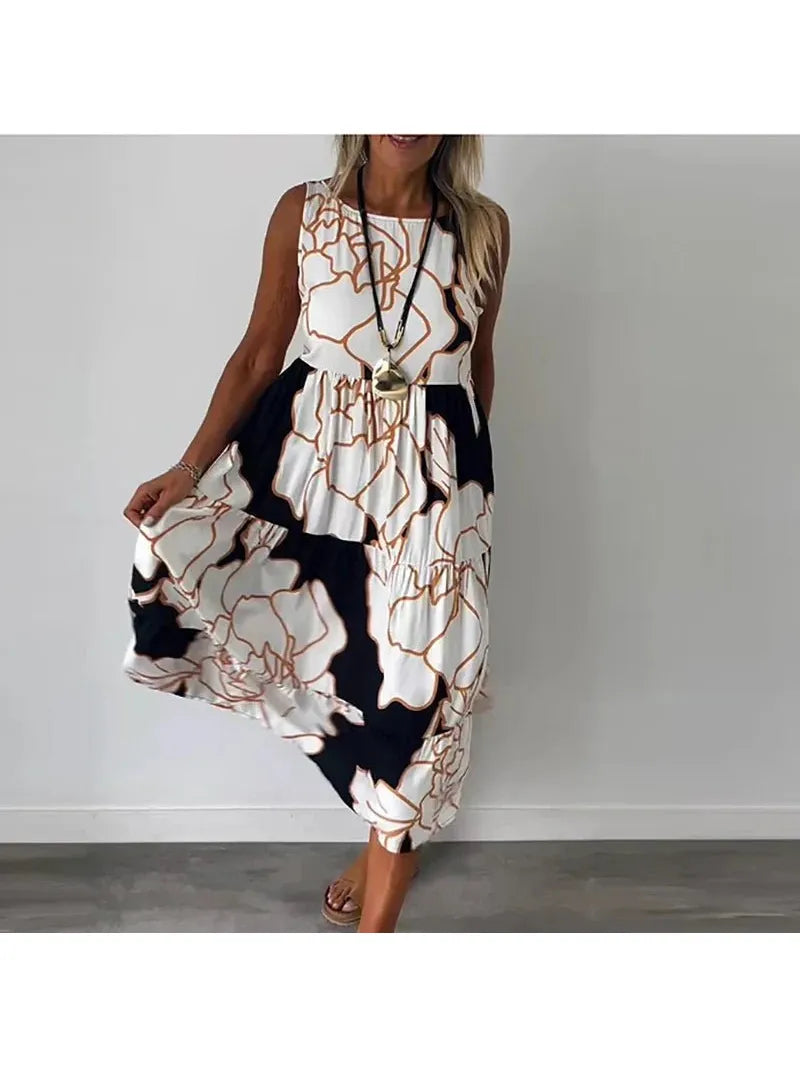 CAITLYN™ - Sleeveless Maxi Dress