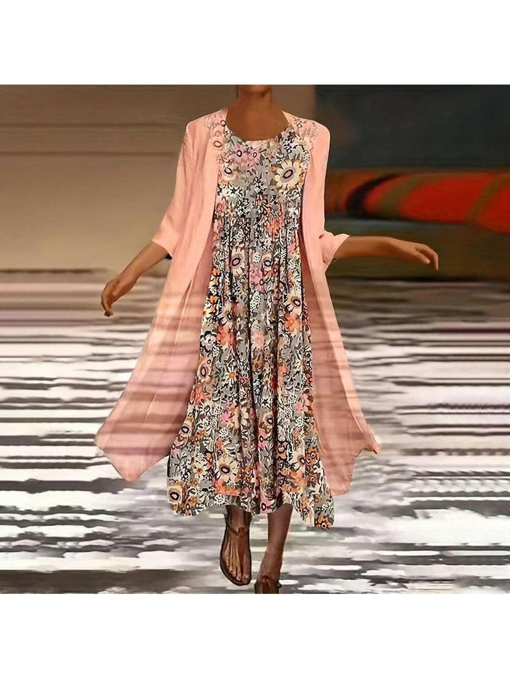 Essie™ - Floral Boho Dress