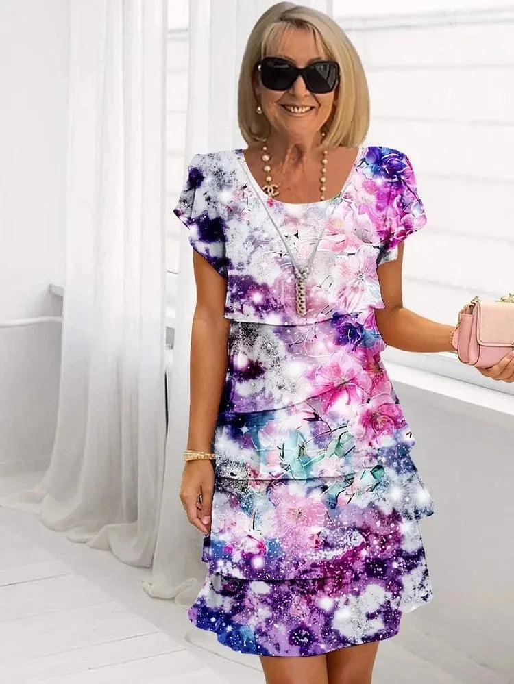 MARVELLE™ - Bloom Ruffle Dress