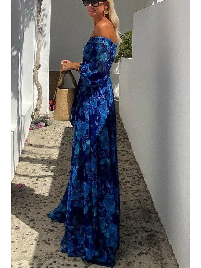 Penelope - Floral Off-Shoulder Maxi Dress
